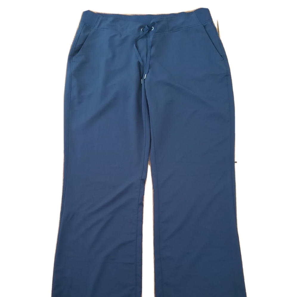 Athleta Size 16 La Viva Capris Blue Cropped Jogger
